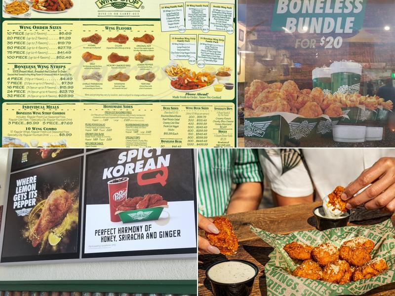 Wingstop Menu