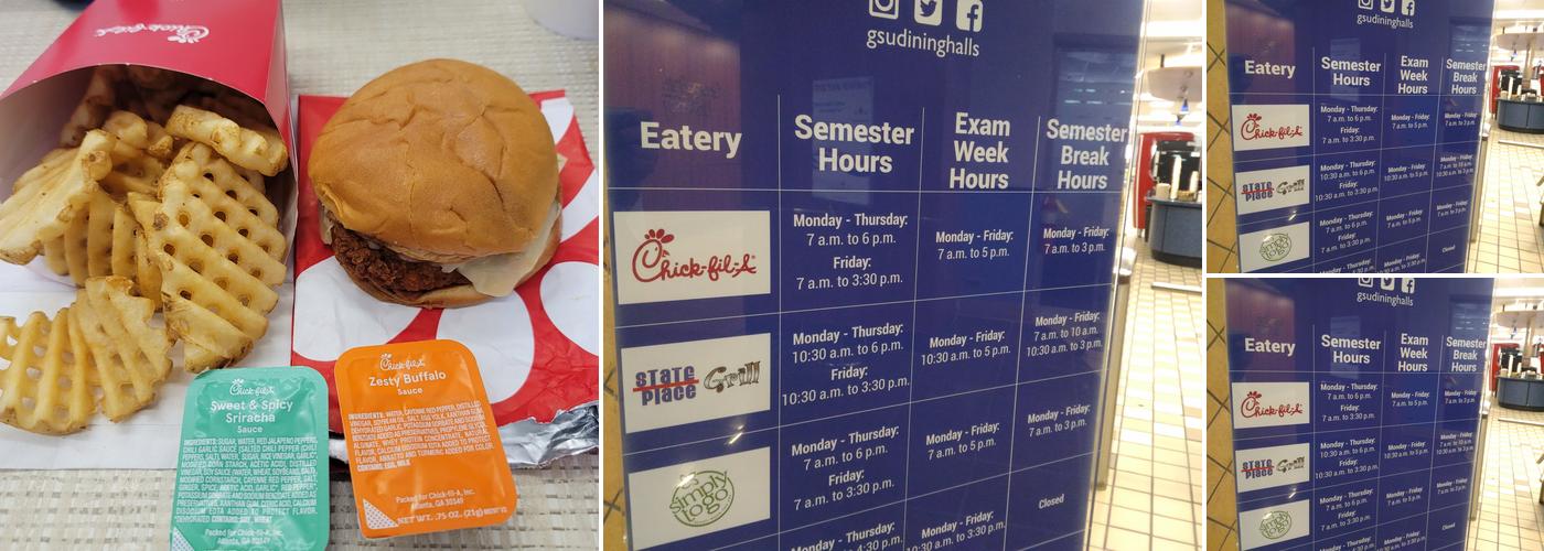 Chick-fil-A Menu