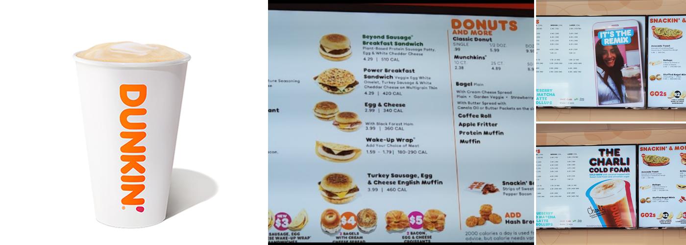 Dunkin' Menu