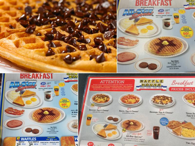 Waffle House Menu