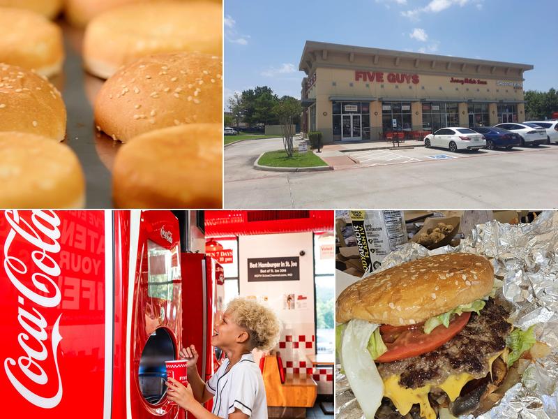 Five Guys 6619 FM 1488 Unit 201, Magnolia