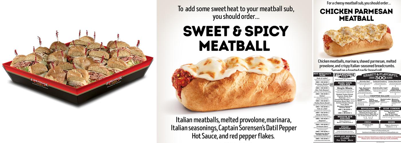 Firehouse Subs Windermere Menu