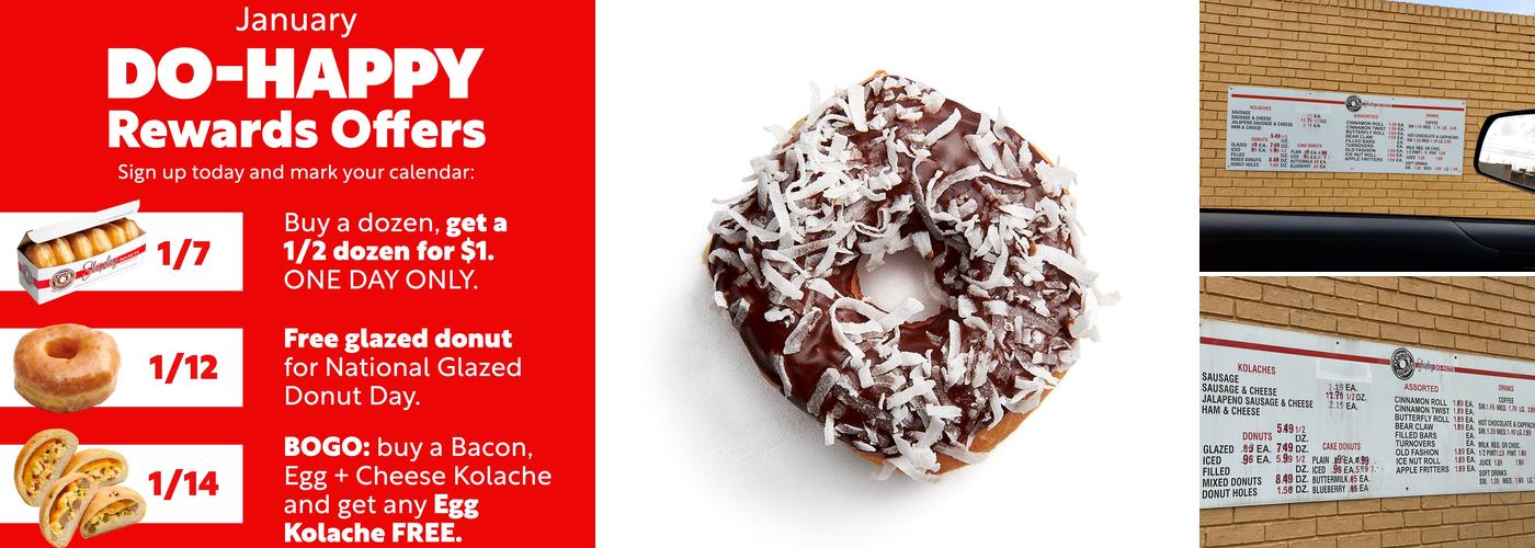 Shipley Do-Nuts Menu