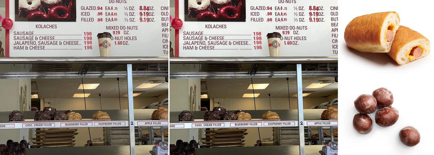 Shipley Do-Nuts Menu
