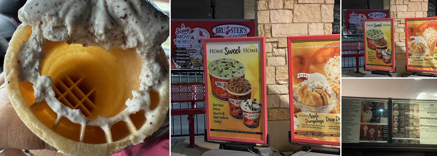 Bruster's Real Ice Cream Menu