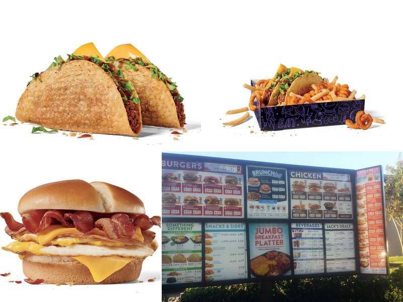 Jack in the Box Menu
