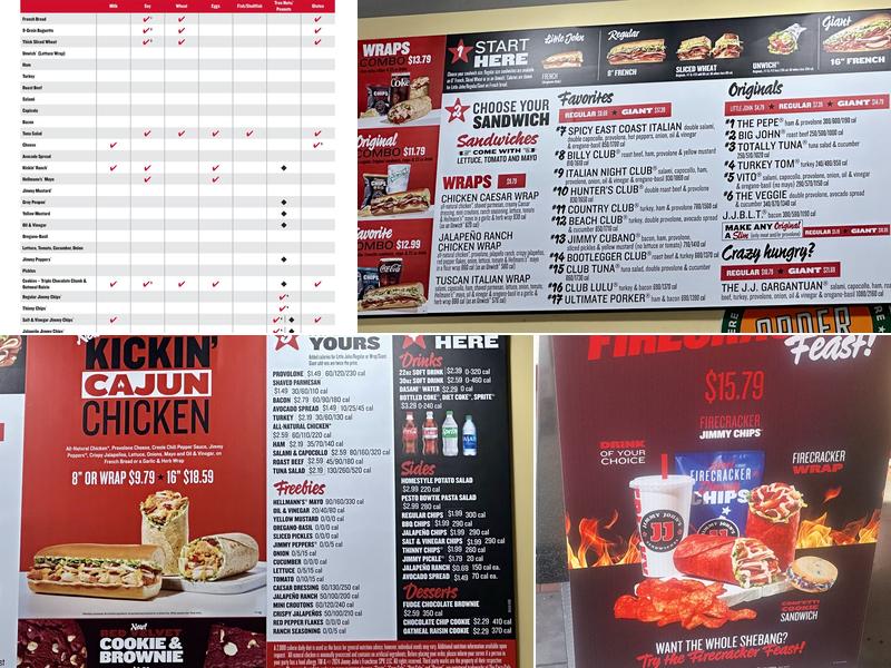 Jimmy John's Menu