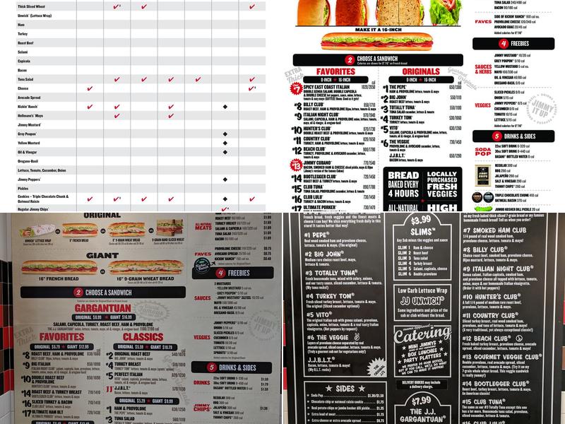 Jimmy John's Menu
