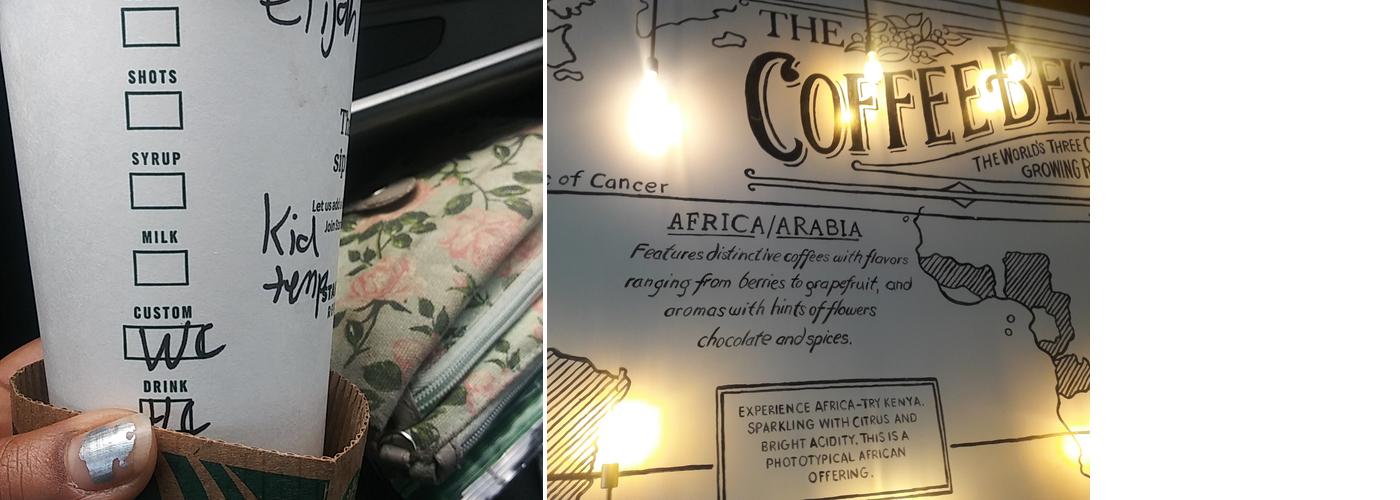 Starbucks Coffee Company Menu