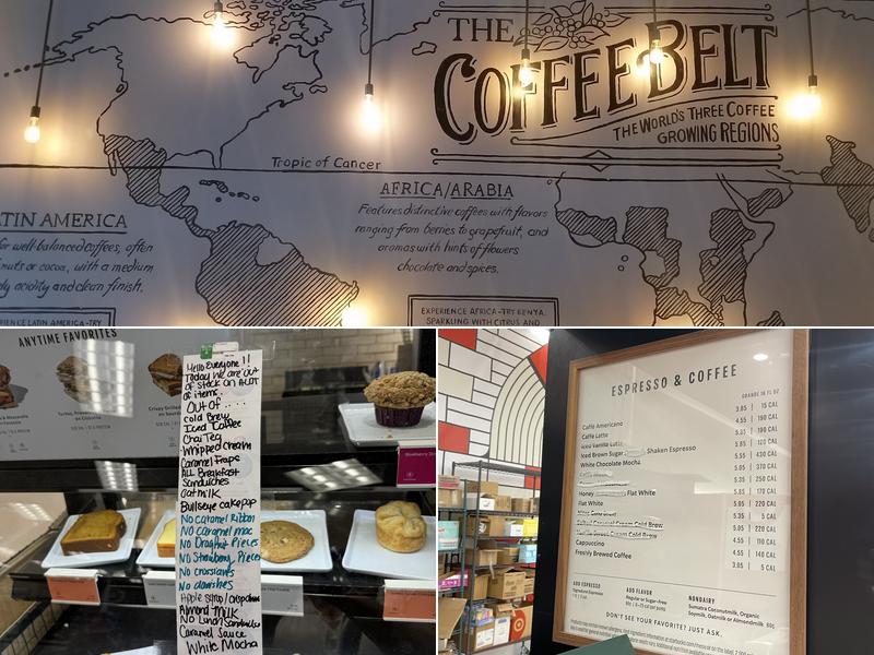Starbucks Menu