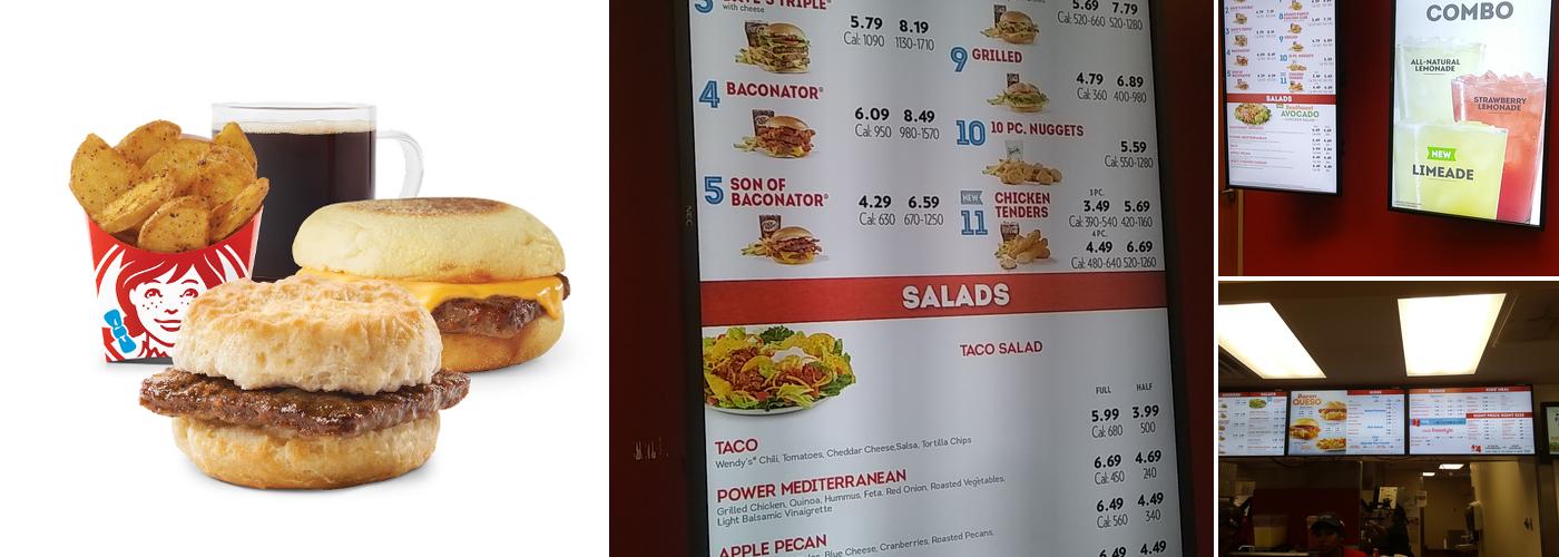 Wendy's Menu