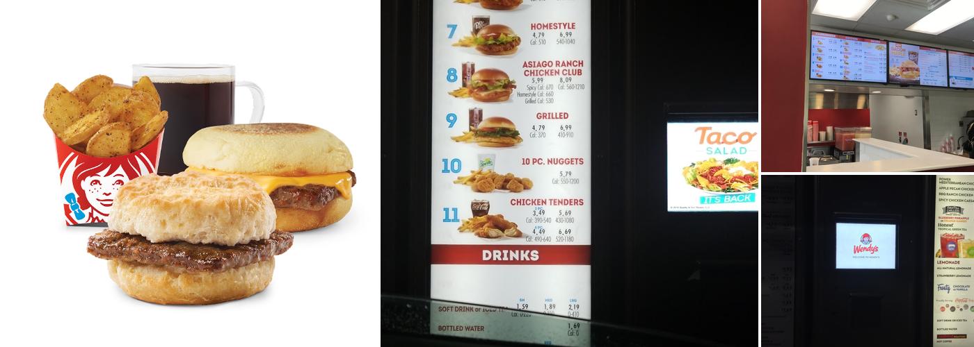 Wendy's Menu
