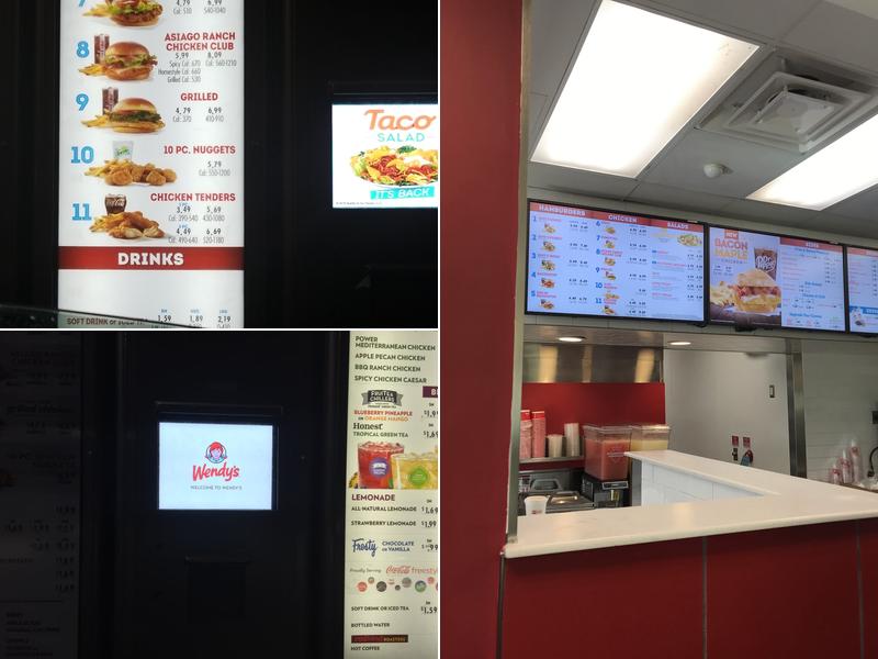 Wendy's Menu