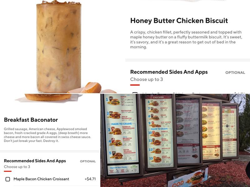 Wendy's Menu