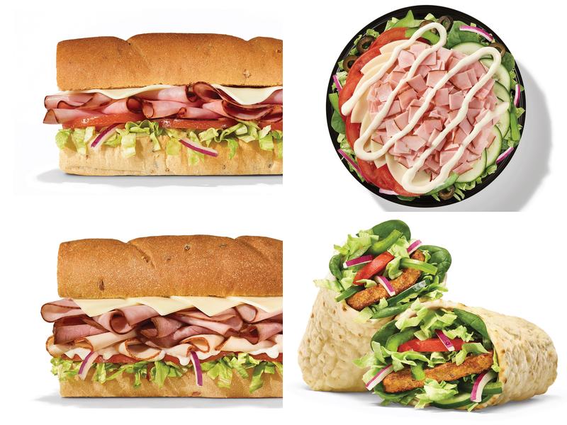 Subway Menu