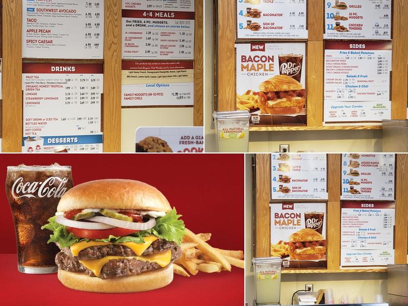Wendy's Menu
