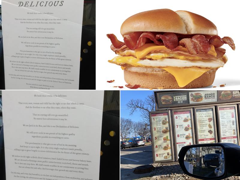 Jack in the Box Menu