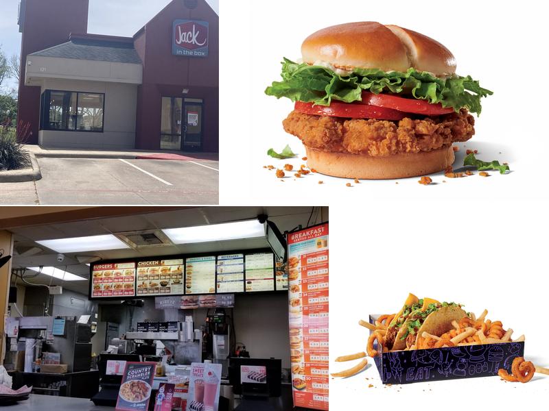 Jack in the Box 121 S Interstate I45 Service Rd, Hutchins