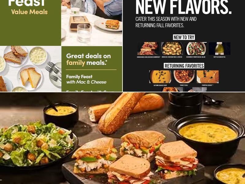 Panera Bread Menu