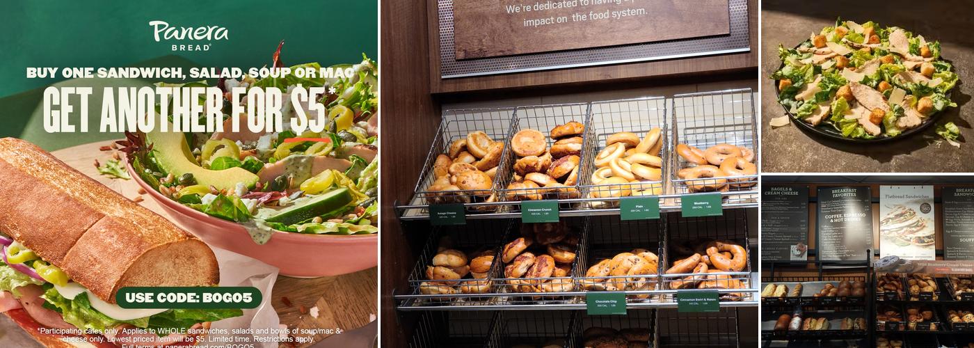 Panera Bread Menu