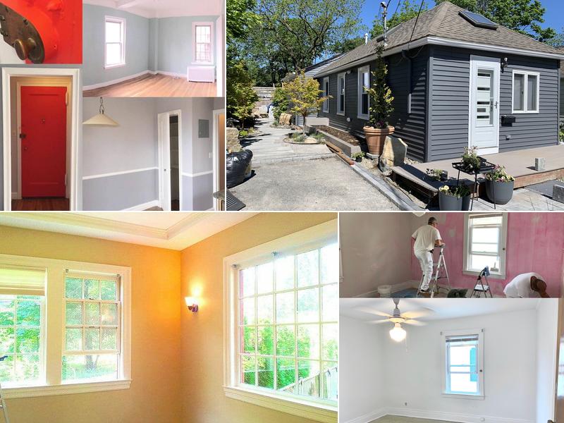 Aldo & Alvy painting