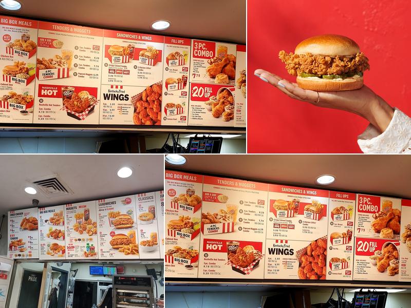 KFC Menu