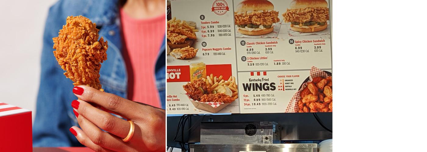 KFC Menu