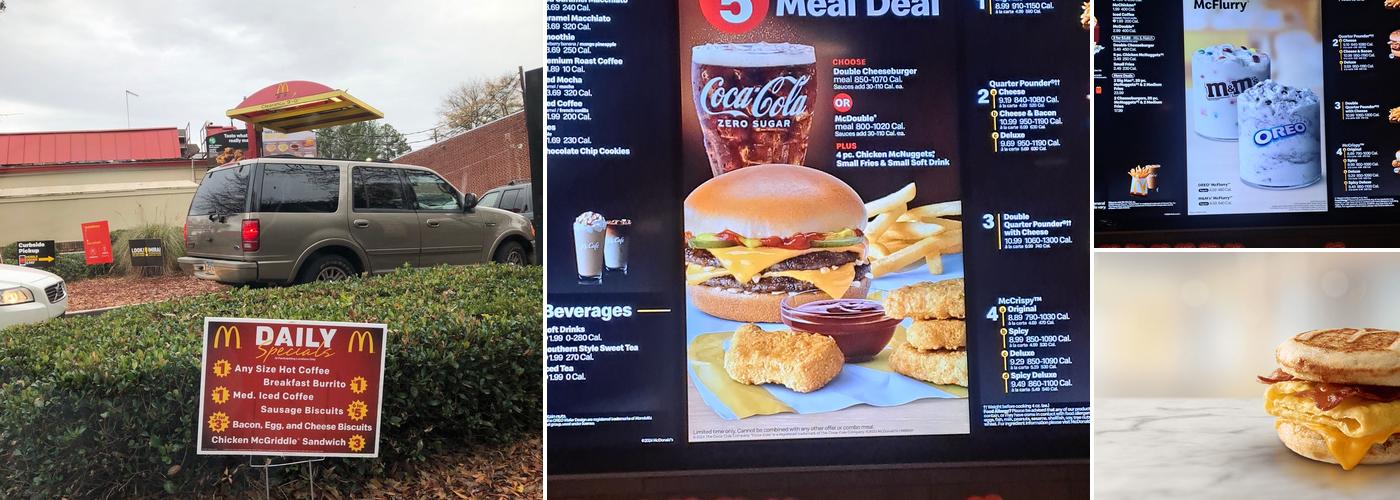 McDonald's Menu