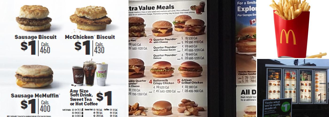 McDonald's Menu