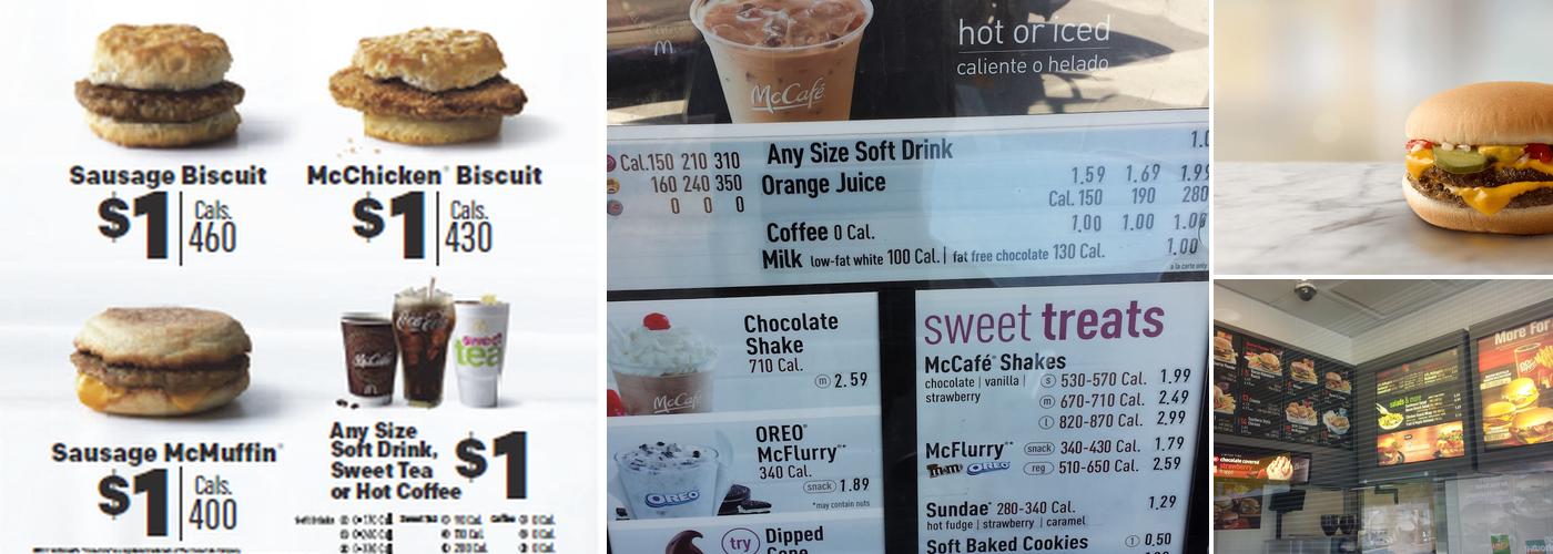 McDonald's Menu