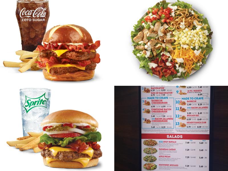 Wendy's Menu