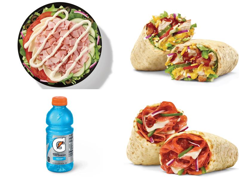 Subway Menu