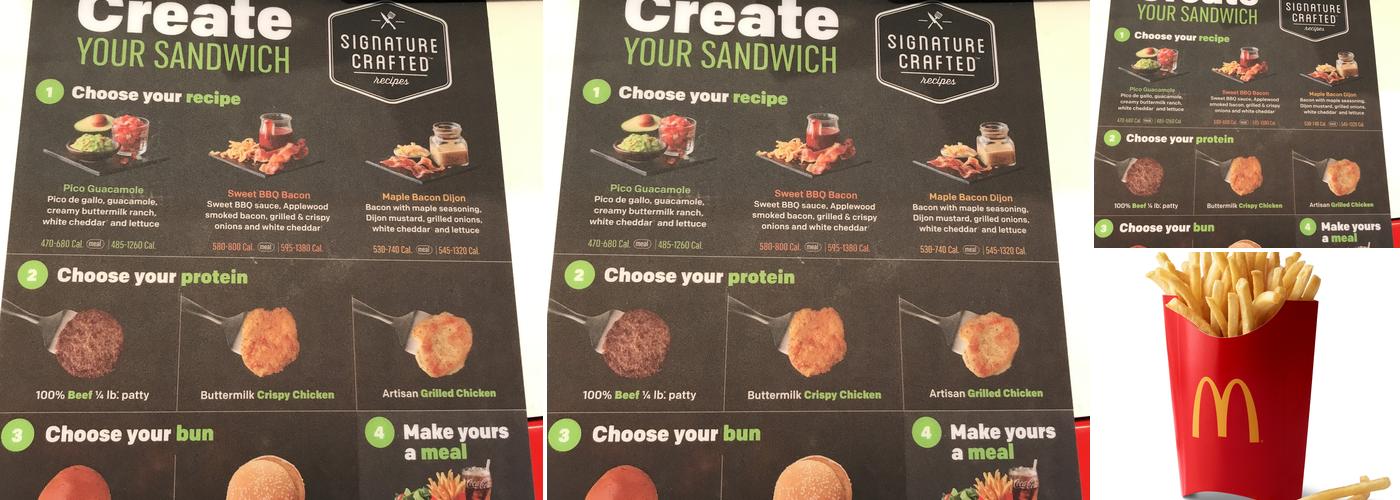 McDonald's Menu