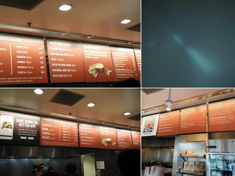 Chipotle Mexican Grill Menu