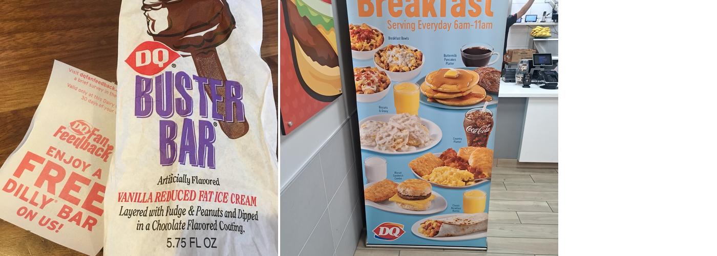 Dairy Queen Grill & Chill Menu