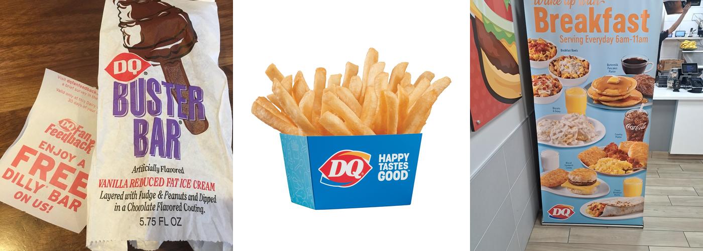 Dairy Queen Grill & Chill Menu