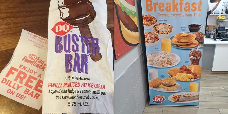 Dairy Queen Grill & Chill Menu