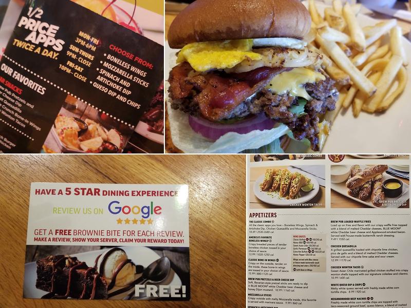 Applebee's Grill + Bar Menu