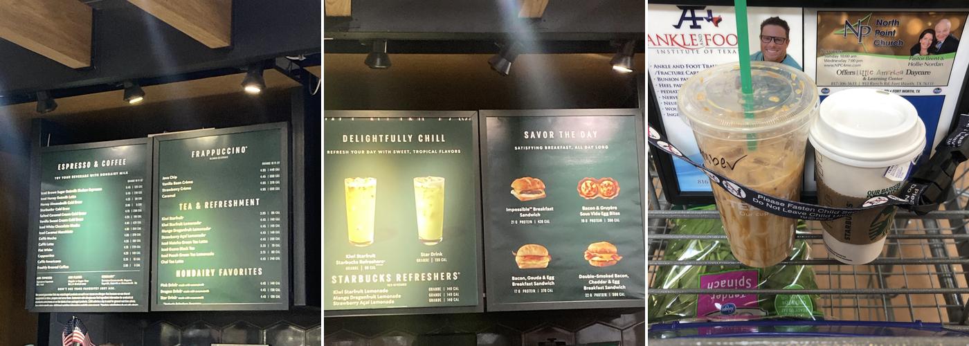 Starbucks Menu