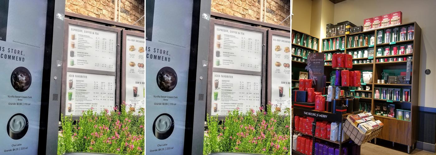 Starbucks Menu