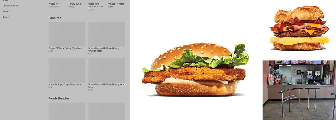 Burger King Menu