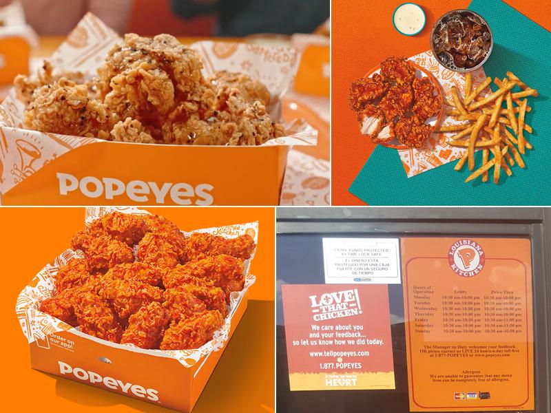 Popeyes Louisiana Kitchen Menu