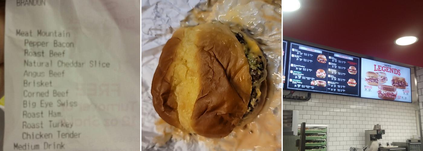 Arby's Menu