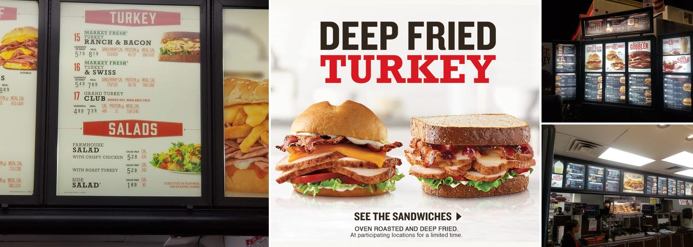 Arby's Menu