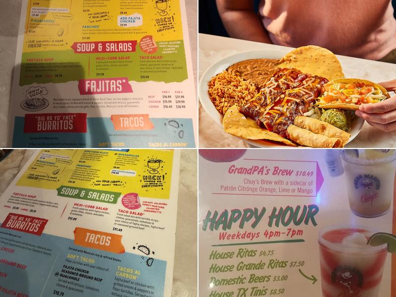 Chuy's Menu