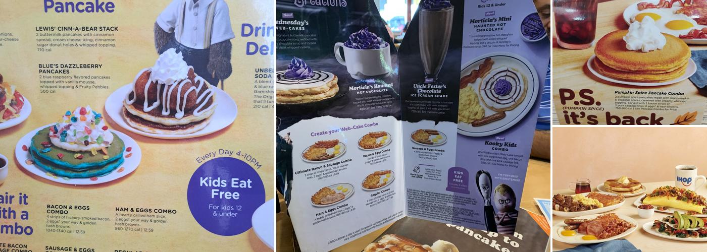 IHOP Menu