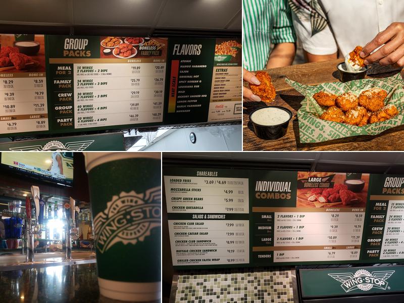 Wingstop Menu