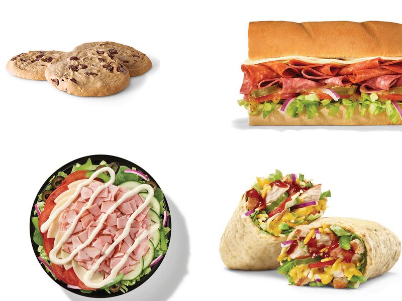 Subway Menu