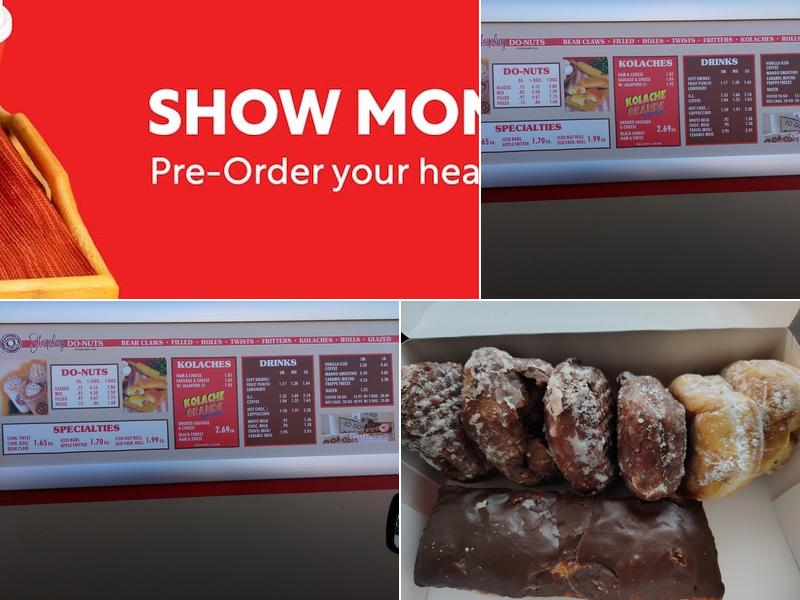 Shipley Do-Nuts Menu