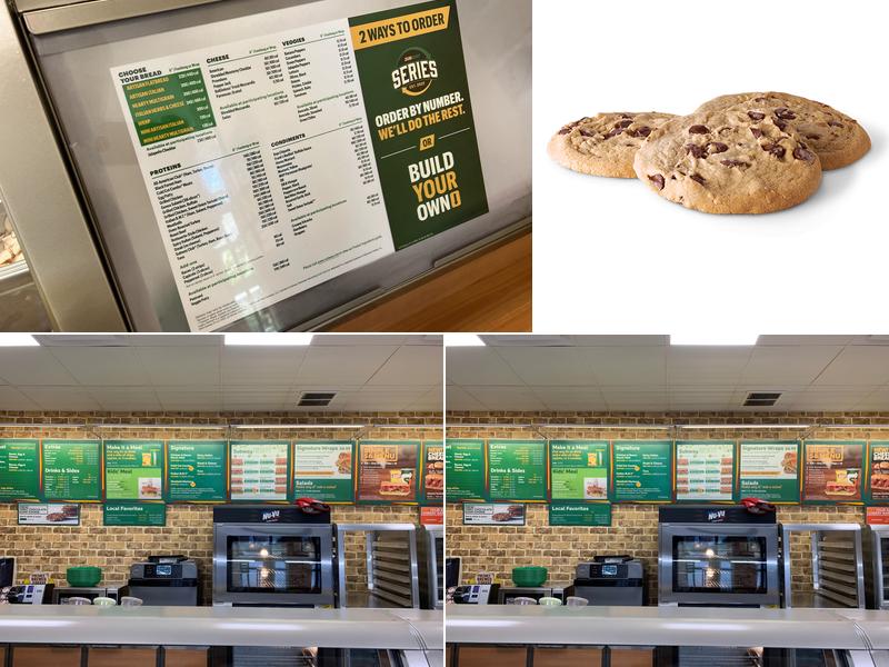 Subway Menu
